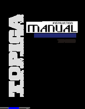 Topica TP-2000 Instruction Manual
