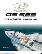 Pursuit OS 325 OFFSHORE Owner's Manual
