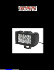 Hamron Work Floodlight 18 W Installation Instructions Manual