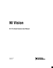 National Instruments NI Vision 177x User Manual