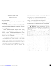Roketa gk-01 User Manual