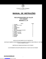 Fogo Montanha DF Instruction Manual