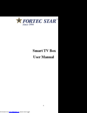 Fortec Star FS-ABS-01 User Manual