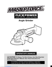 Master-force 241-0438 Operator's Manual