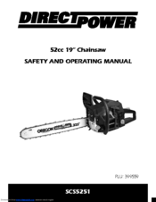 Direct power SCS5251 Safety And Operating Manual