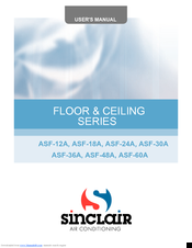 Sinclair ASF-36A User Manual