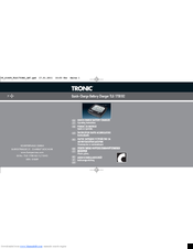 Tronic TLG 1750 B2 Operating Instructions Manual