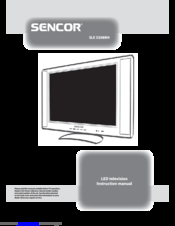 Sencor SLE 3208M4 Instruction Manual
