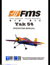 FMS Yak 54 Operating Manual