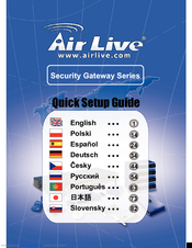 Air Live RS-2000 Quick Setup Manual