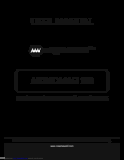 MAGNAWELD MONOMAG 180 User Manual