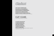 Clarion CZ104E Owner's Manual And Installation Manual