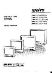 Sanyo 14MT2 Instruction Manual