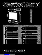 Panasonic VV1307 Service Manual