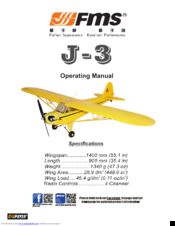 FMS J-3 Operating Manual