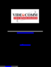 VideoComm Technologies IPC-2MPSR50w Owner's Manual