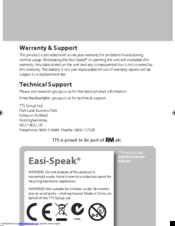 TTS Easi-Speak User Manual