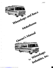 Winnebago 1981 ID419RB Owner's Manual