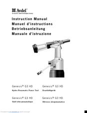 Avdel Genesis G3 HD Instruction Manual