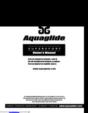 Aquaglide Supersport Owner's Manual