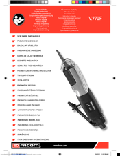 Facom V.770F Original Instructions Manual