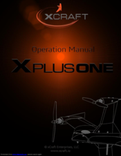 X Craft x plus one Operation Manual