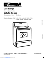 Kenmore 790.7285 Series Use And Care Manual