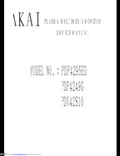 Akai PDP4249G Service Manual