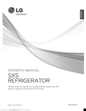 LG MFL67229857 Owner's Manual