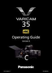 Panasonic Varicam 35 Operating Manual