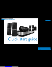 Philips HTS8562/98 Quick Start Manual