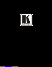 Kramer VP-409 User Manual