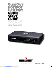 Intellinet GuestGate 523240 Quick Start Manual