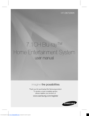 Samsung HT-D6750WK User Manual
