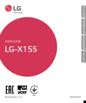 LG X155 User Manual