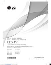 LG 39LY560H-UA Owner's Manual