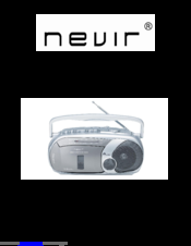 Nevir NVR-416T Instruction Manual
