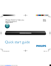 Philips HTL5120T Quick Start Manual