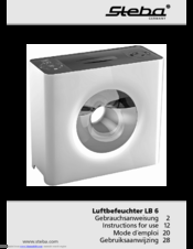 Steba LB 6 Instructions For Use Manual