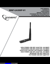 Gembird WNP-UA300P-01 User Manual