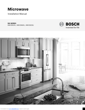Bosch HMV3023U Installation Manual