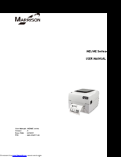 Marrison MD Series User Manual