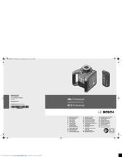 Bosch GRL Professional 300 HVG Original Instructions Manual
