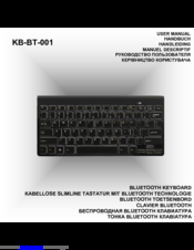 MAXXTER KB-BT-001 User Manual