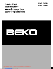 Beko WMB 51220 User Manual