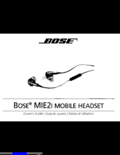 Bose MIE2I Owner's Manual