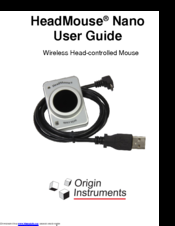 Origin Instruments headmouse nano User Manual