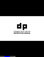 Double Play DD150 Instruction Manual