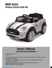 PlayActive MINI Hatch Owner's Manual