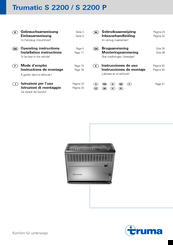 Truma Trumatic S 2200 Operating Instructions And Installation Instructions